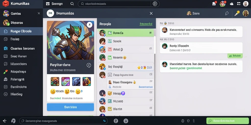 Screenshot mode multiplayer dengan teman-teman.