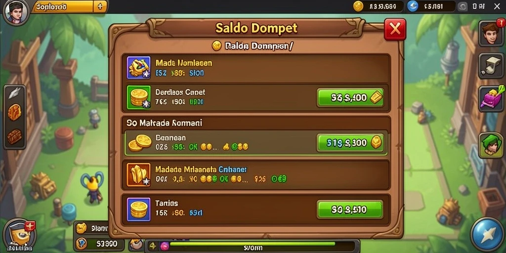 Berbagai hadiah menarik untuk setiap level.