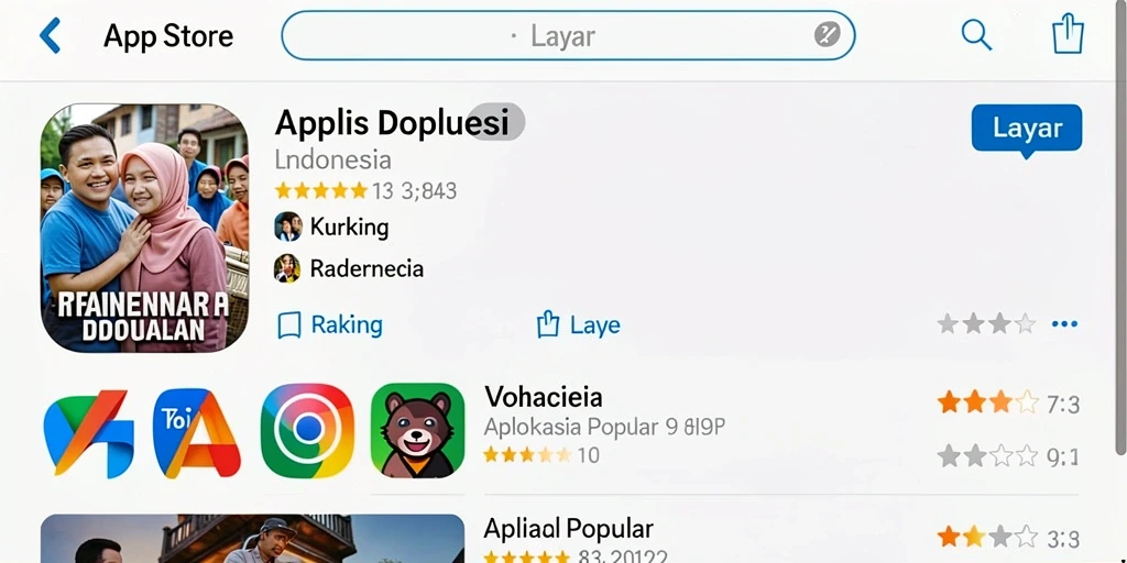 Screenshot memperlihatkan fitur interaksi dengan pemain lain.