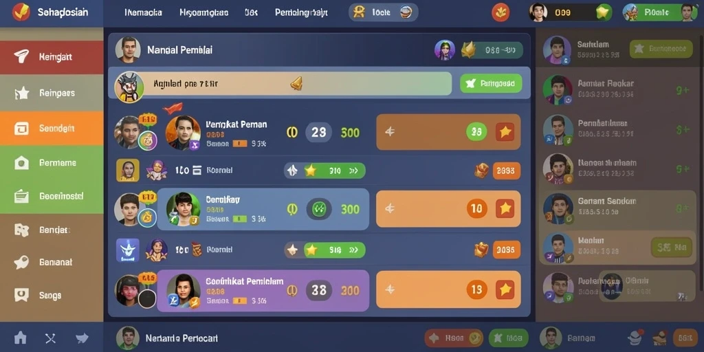 Menu promosi yang berisi bonus menarik.